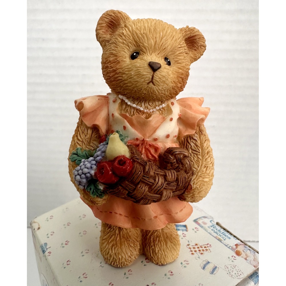 Cherished Teddies Barbara #141305 - Giving Thanks for‎ our family - Thanksgiving